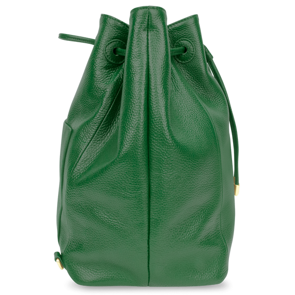 Sienna Jones Classic Bucket Bag in green - Side
