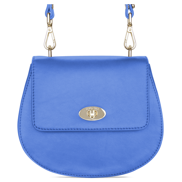 Sienna Jones Cross Body Bag in blue leather
