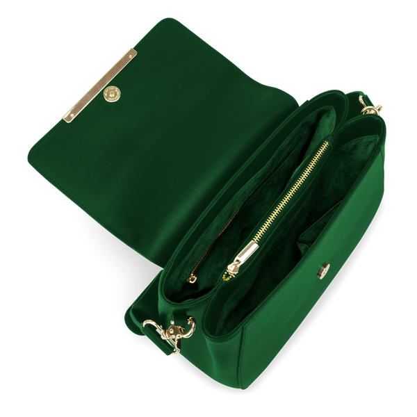 Sienna Jones Large Cross Body Green - Fully lined