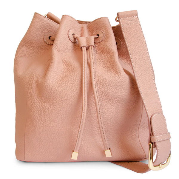 Classic Bucket Bag in Dusky Pink Classic Collection Sienna Jones