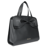 Sienna Jones Marina Bow Bag in Black leather