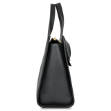 Sienna Jones Marina Bow Bag in Black - Side