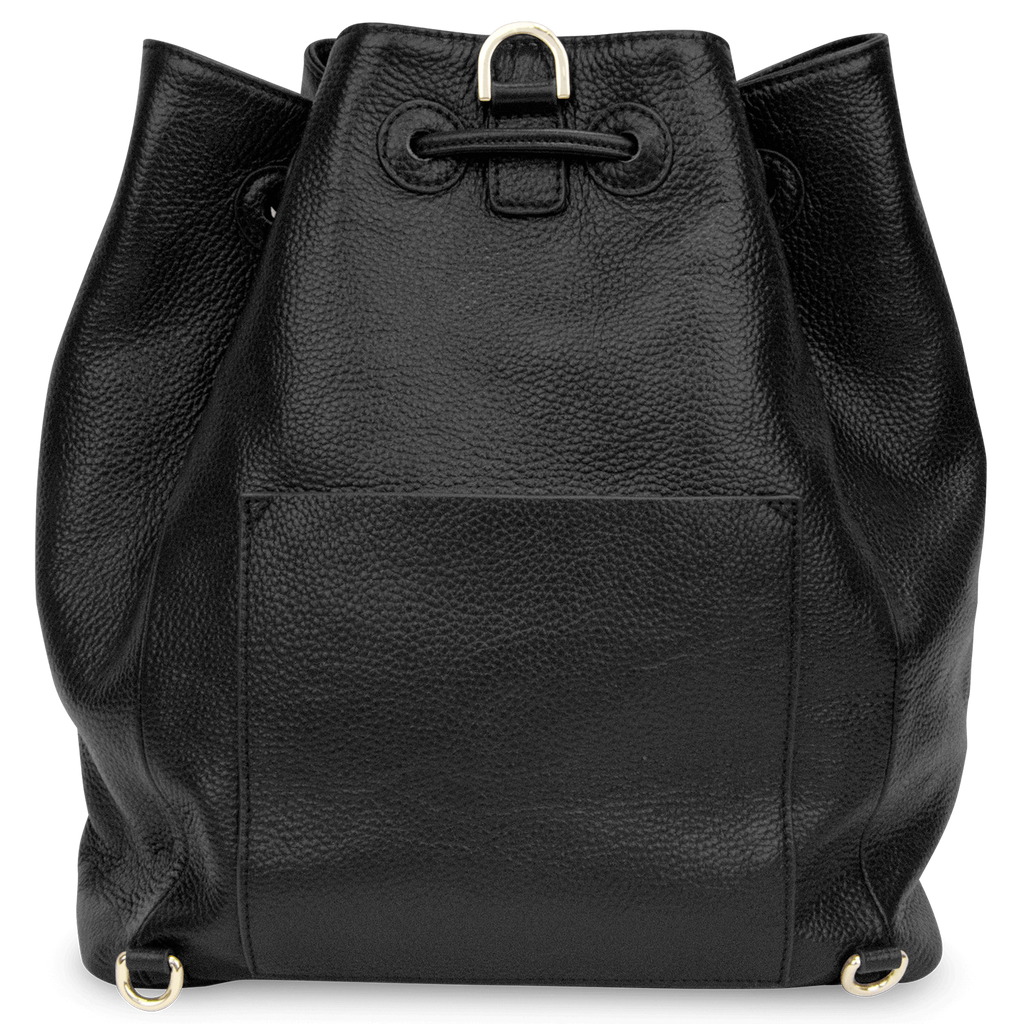 Classic Bucket Bag in Black Classic Collection Sienna Jones