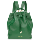Sienna Jones Classic Bucket Bag in green - Detachable straps