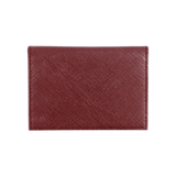 Sienna Jones card holder in red - Reverse