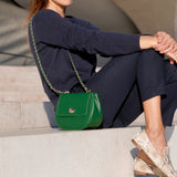 The Cross Body Bag - Green