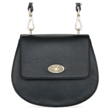 Sienna Jones Cross Body Bag in Black leather