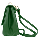 Sienna Jones Cross Body Bag in green - side