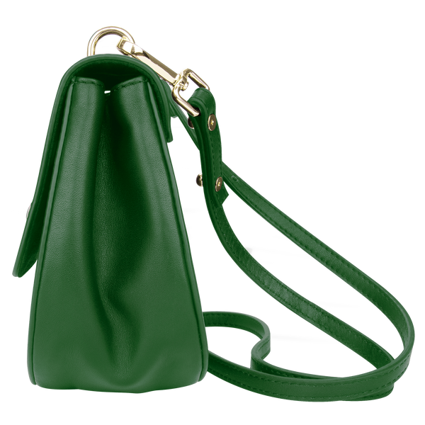 Sienna Jones Cross Body Bag in green - side
