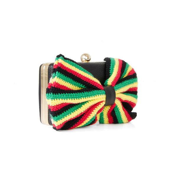 Limited Edition Bow Clutch - Crochet