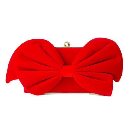 Limited Edition Bow Clutch - Black