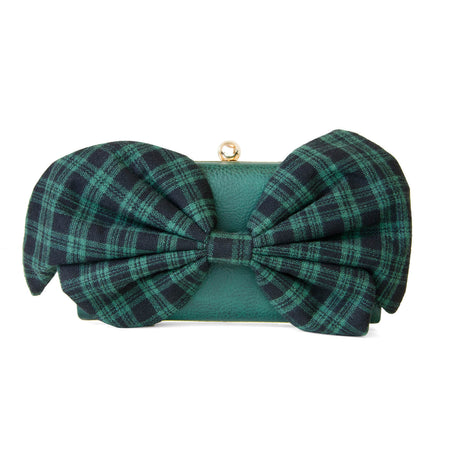 Princess Marina Bow Clutch - Raven Black