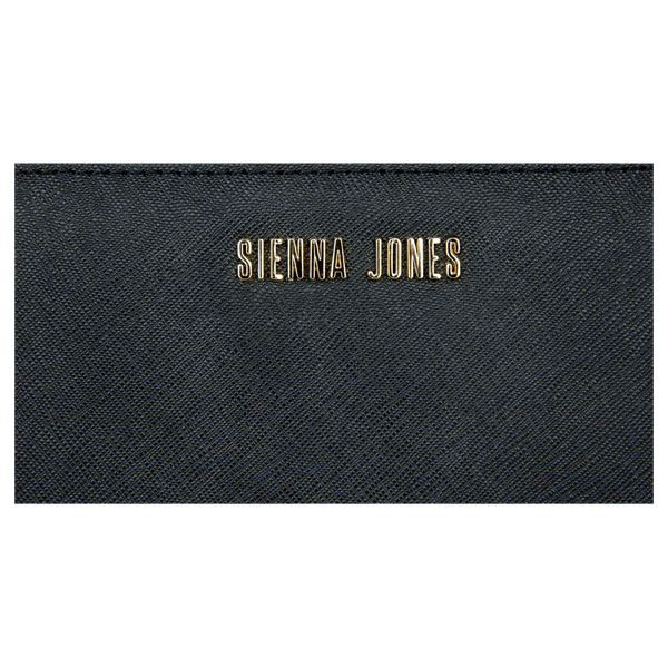 Sienna Jones Zip Around Purse in Black