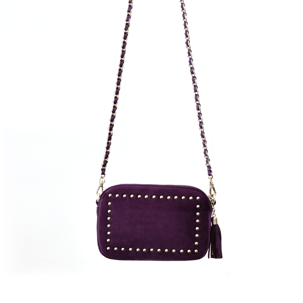 Sophie Stanbury Cross Body Bag - Aubergine