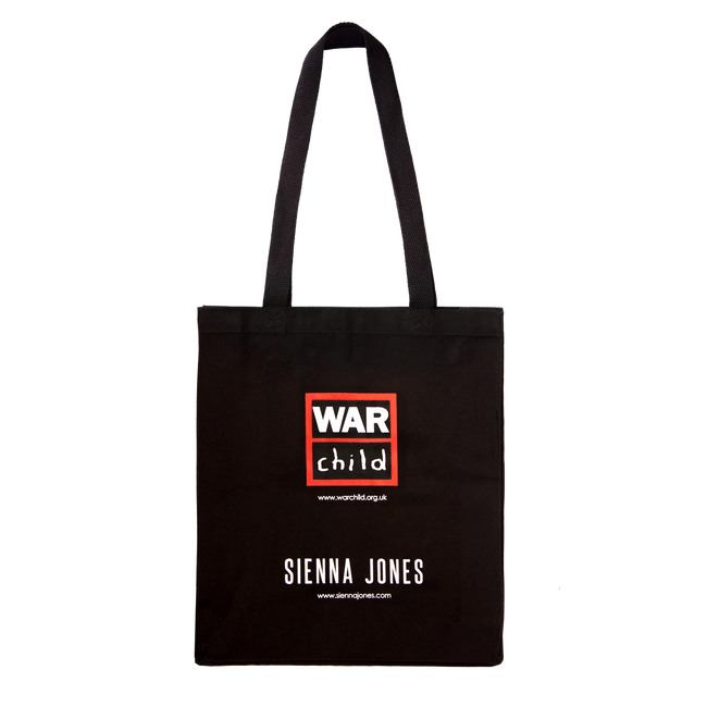 Sienna Jones War Child Tote bag in Black - Back