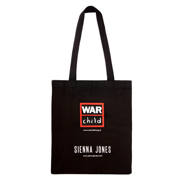Sienna Jones War Child Tote bag in Black - Back